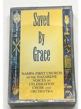 Nampa Idaho First Church of The Nazarene Choir Saved By Grace Cassette Gospel
